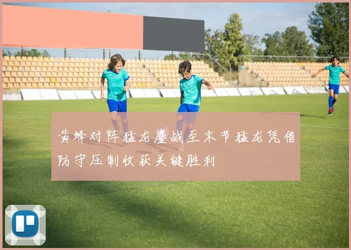 黄蜂对阵猛龙鏖战至末节猛龙凭借防守压制收获关键胜利